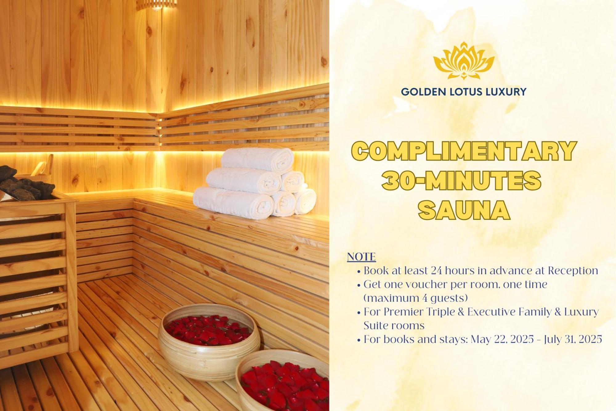 Golden Lotus Luxury - Complimentary Daily Afternoon Tea Hotel